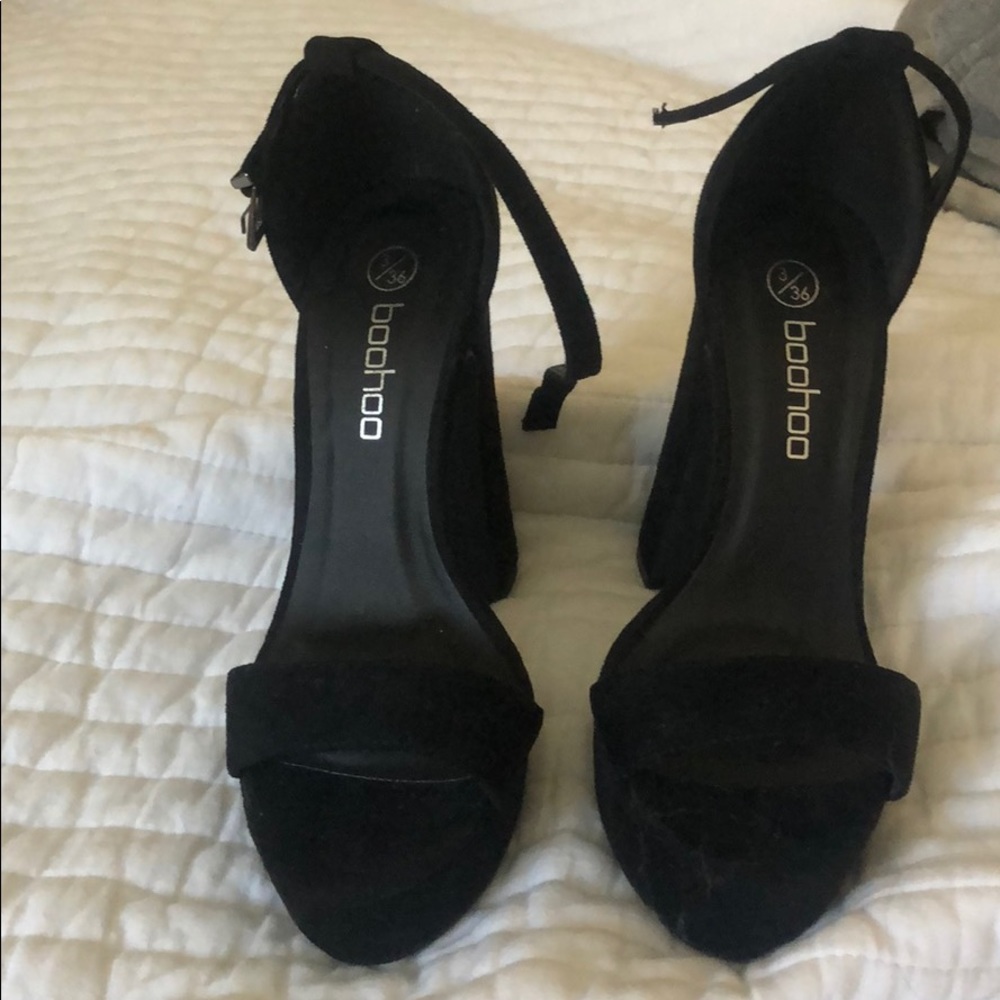 Black heels